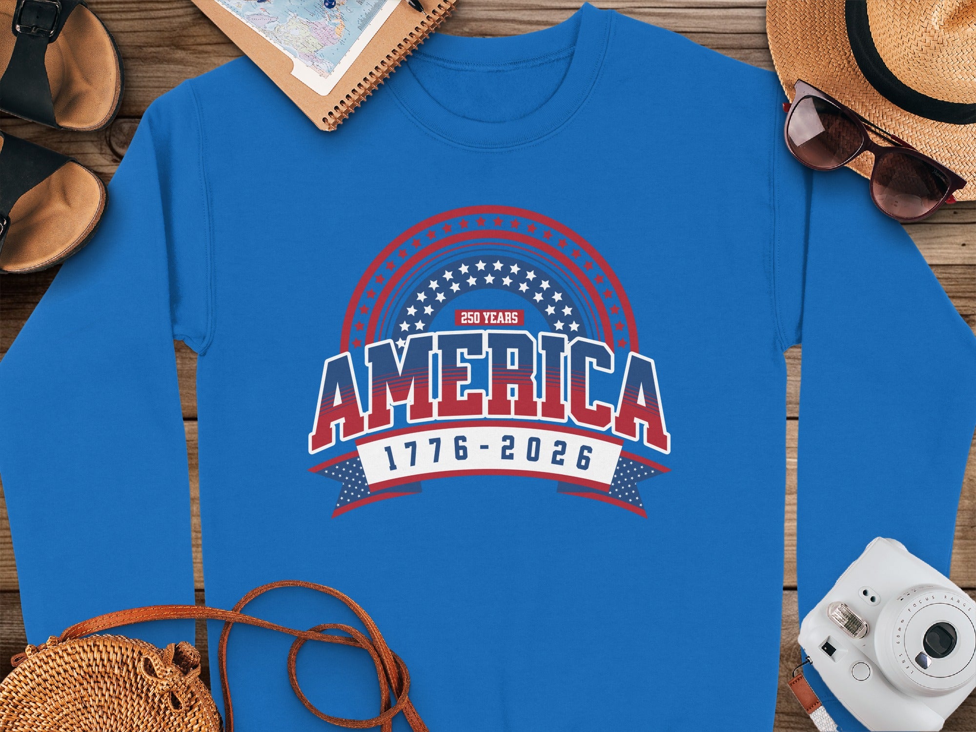 250 Years America 1776-2026 Celebration Apparel