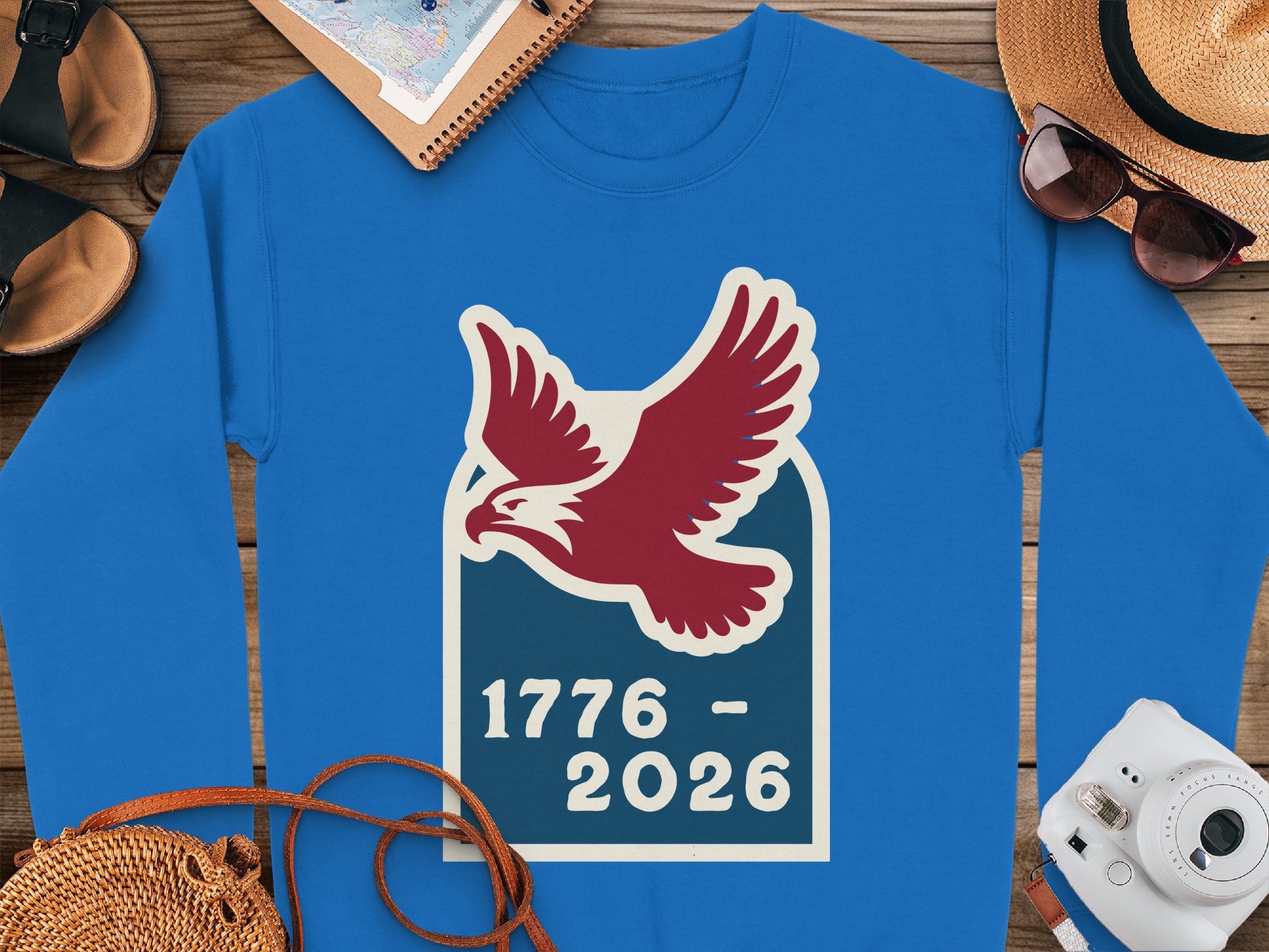 Bicentennial Eagle Design 1776 - 2026 Sweatshirt
