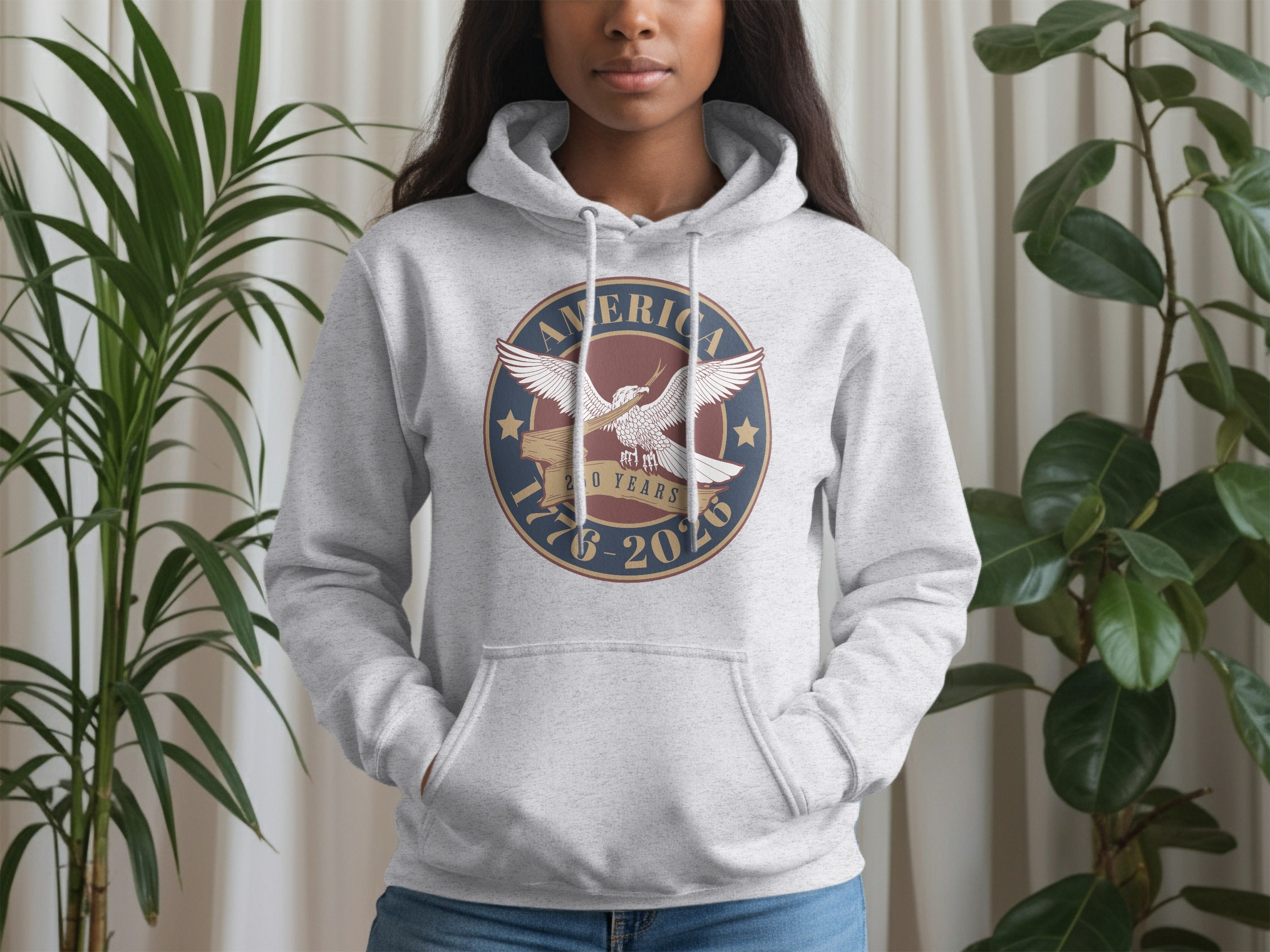 America 1776-2016 240 Years Anniversary Hoodie