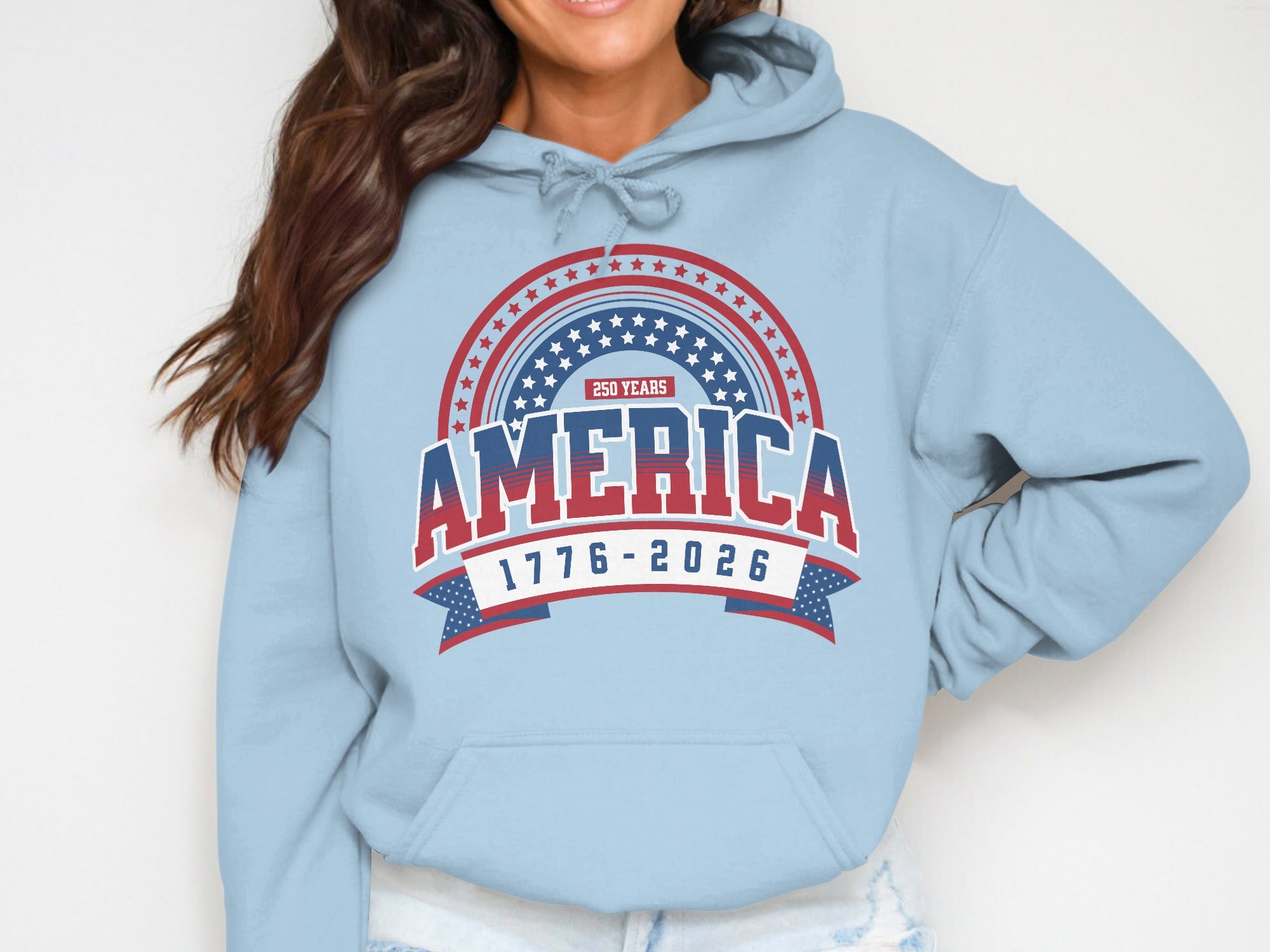 250 Years America 1776-2026 Commemorative Hoodie