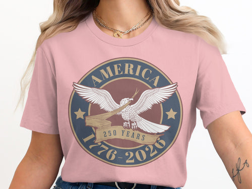America 250 Years 1776-2026 Commemorative T-Shirt
