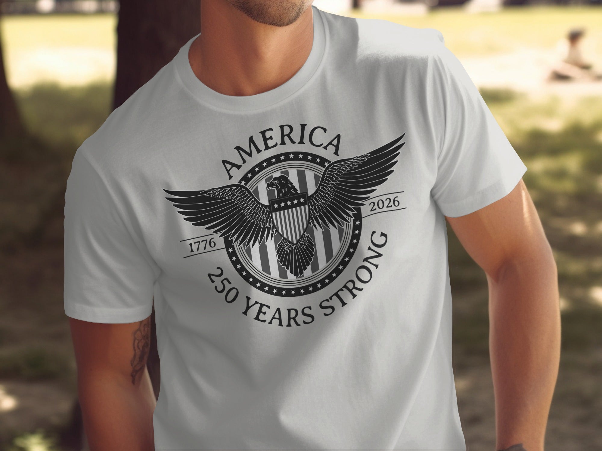 America 250 Years Strong 1776 To 2026 Shirt
