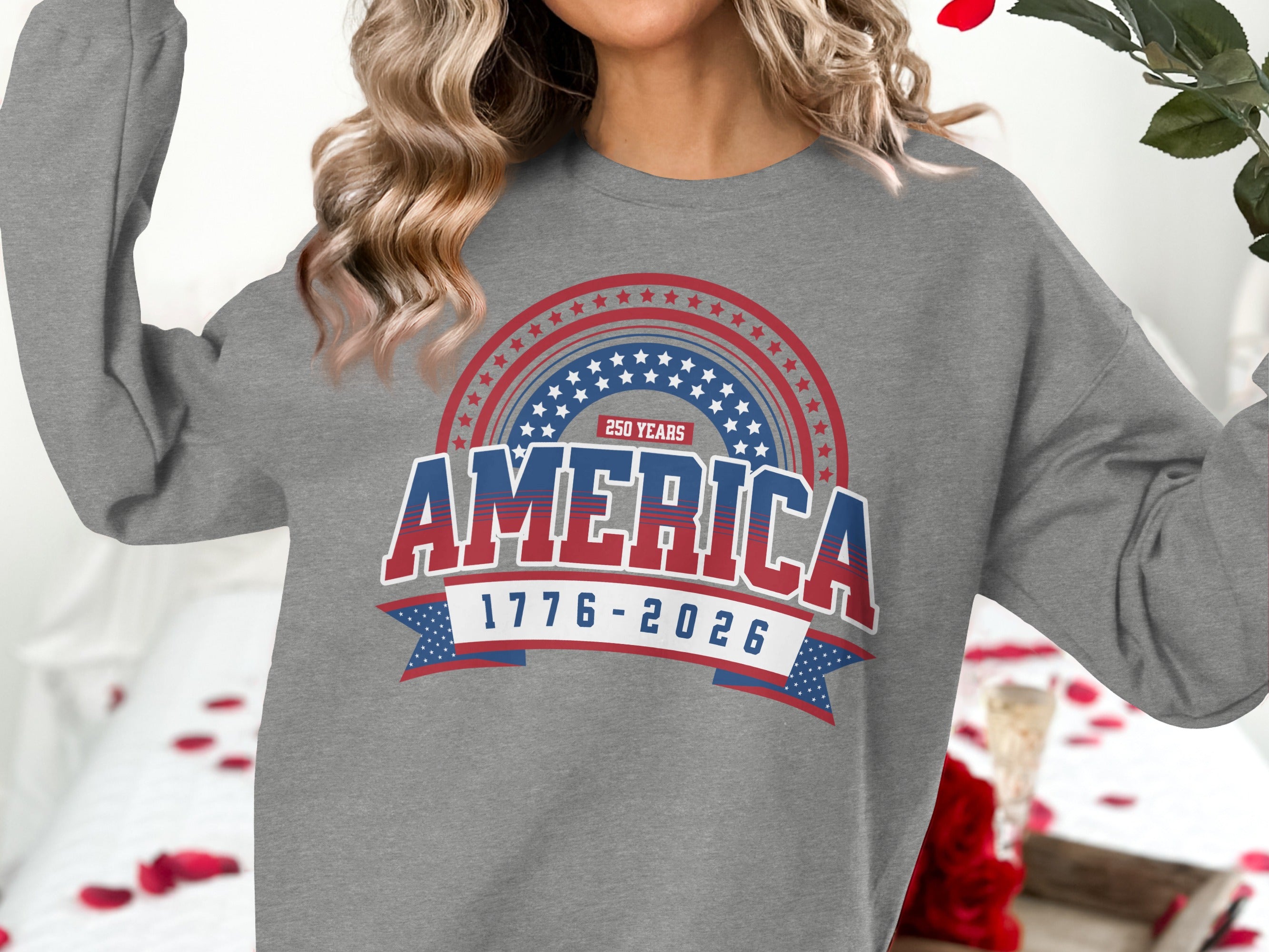 250 Years America 1776-2026 Commemorative Sweater