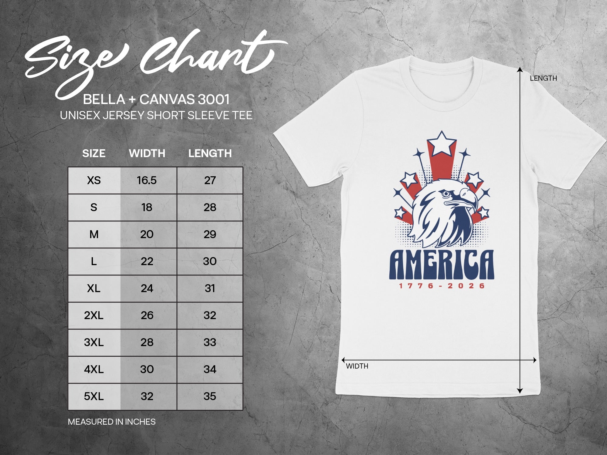 American Eagle Stars 1776-2026 Short Sleeve Tee