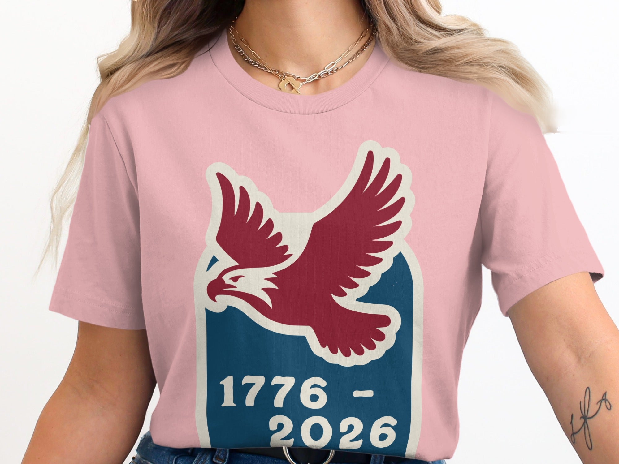 1776 - 2026 Eagle Graphic T-Shirt Apparel Top