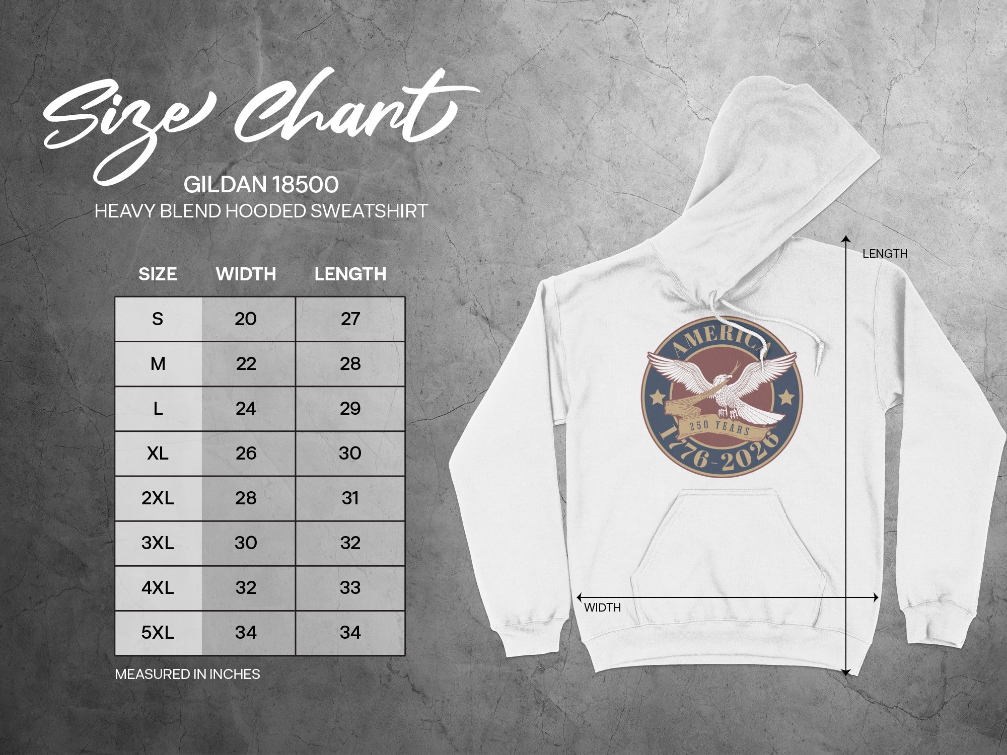 American Eagle 1776-2026 Commemorative Sweatshirt